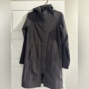 Lululemon Athletica Black Trench Coat